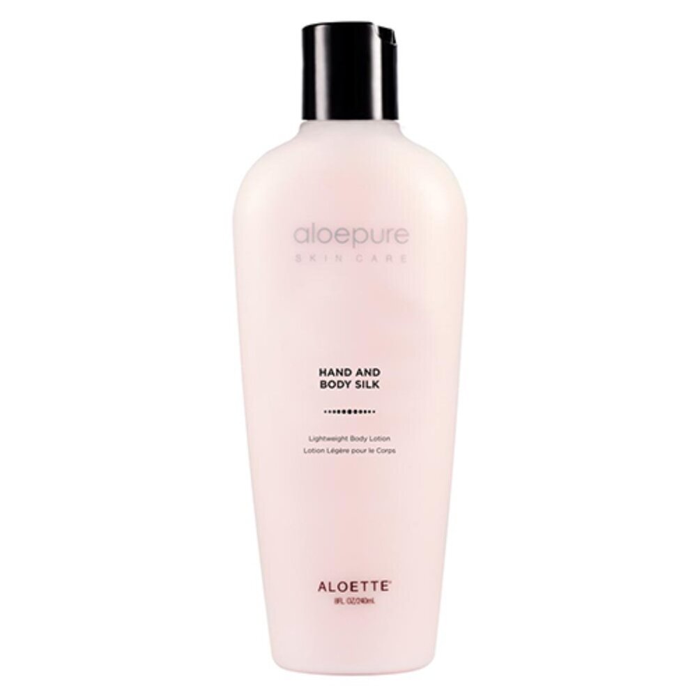 Aloette's Hand and Body Silk Lotion. 8 fl oz/236 ml